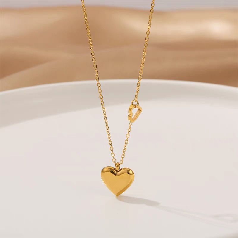 Rose Gold Heart Necklace
